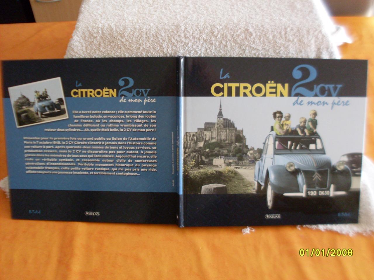 Livre auto La 2CV de mon père LesAnciennes.com