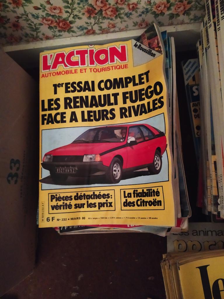 Anciennes revues l'action automobile et LesAnciennes.com