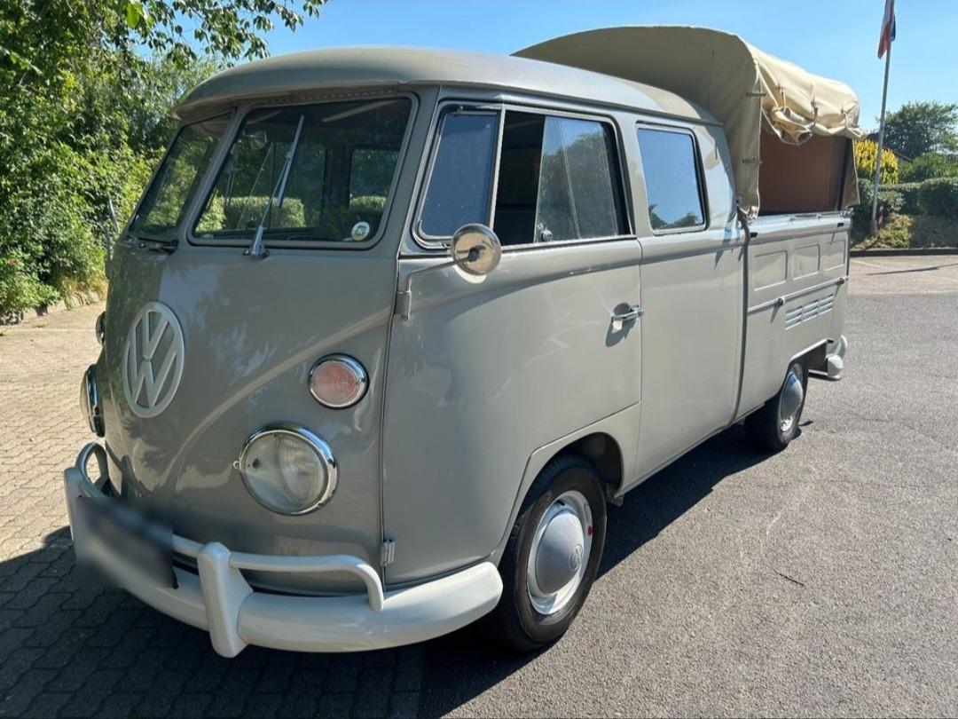 VOLKSWAGEN Combi T1 Double cabine 1.5 - 1967 LesAnciennes.com
