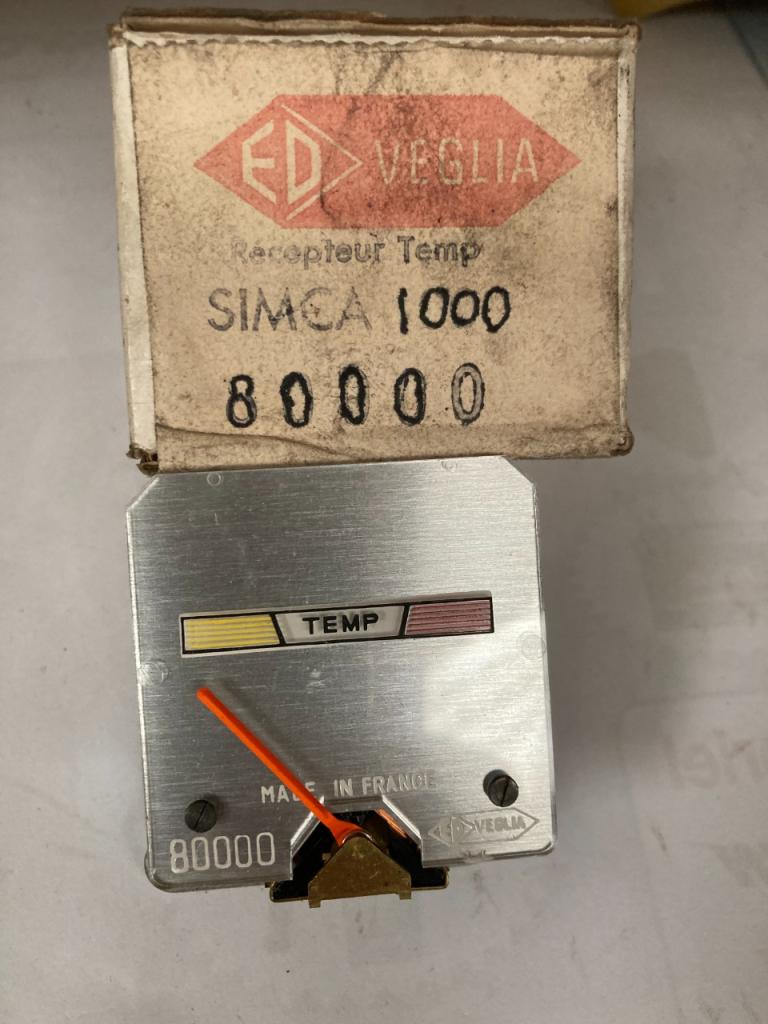 Récepteur température neuf VEGLIA SIMCA 1000 LesAnciennes.com