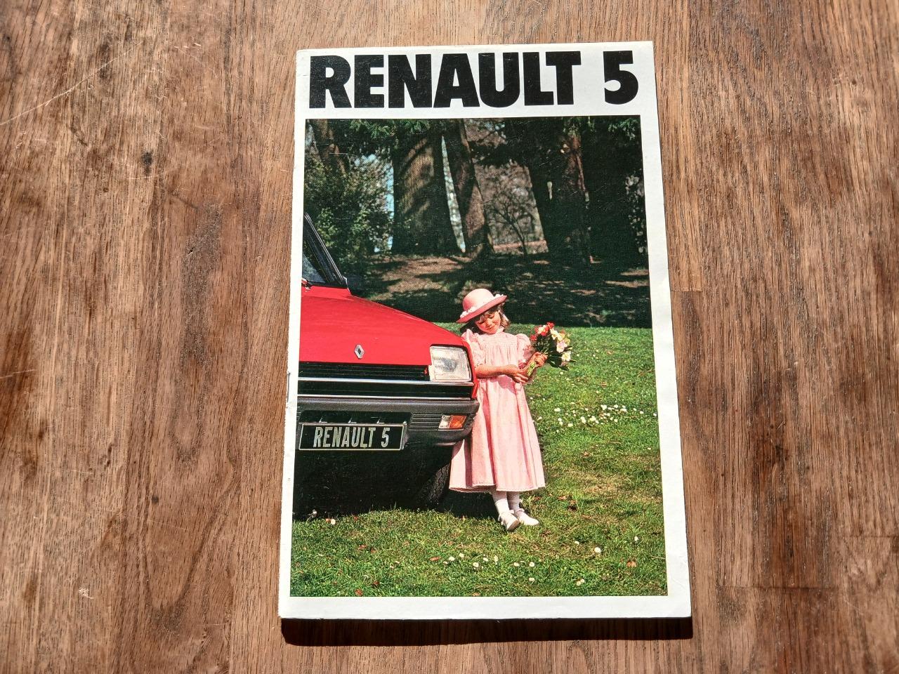 Catalogue gamme RENAULT 5 (R5) 1980 alpine ... LesAnciennes.com