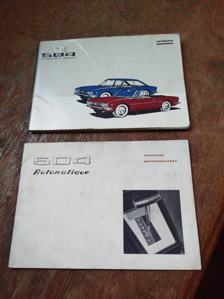 Notices PEUGEOT 504 LesAnciennes.com