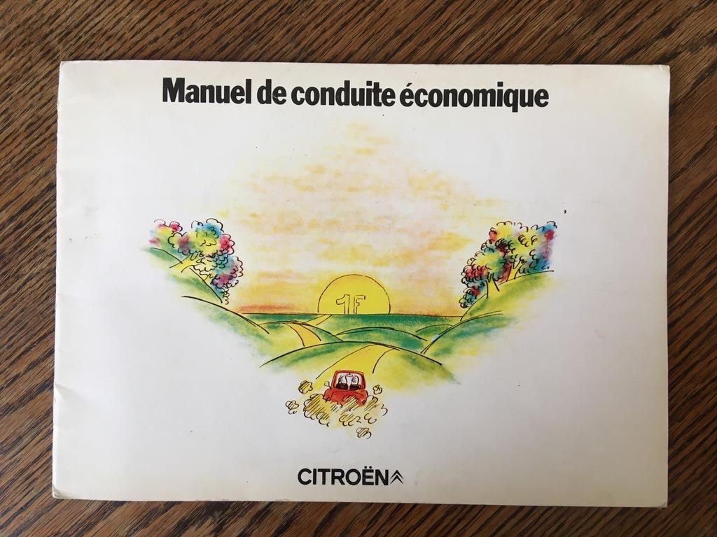 CITROËN, Manuel de conduite économique LesAnciennes.com
