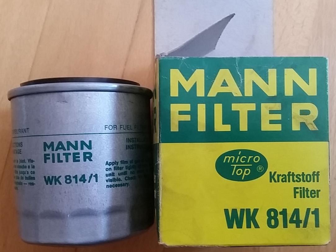 FILTRE À CARBURANT MANN FILTER WK 814/1 LesAnciennes.com
