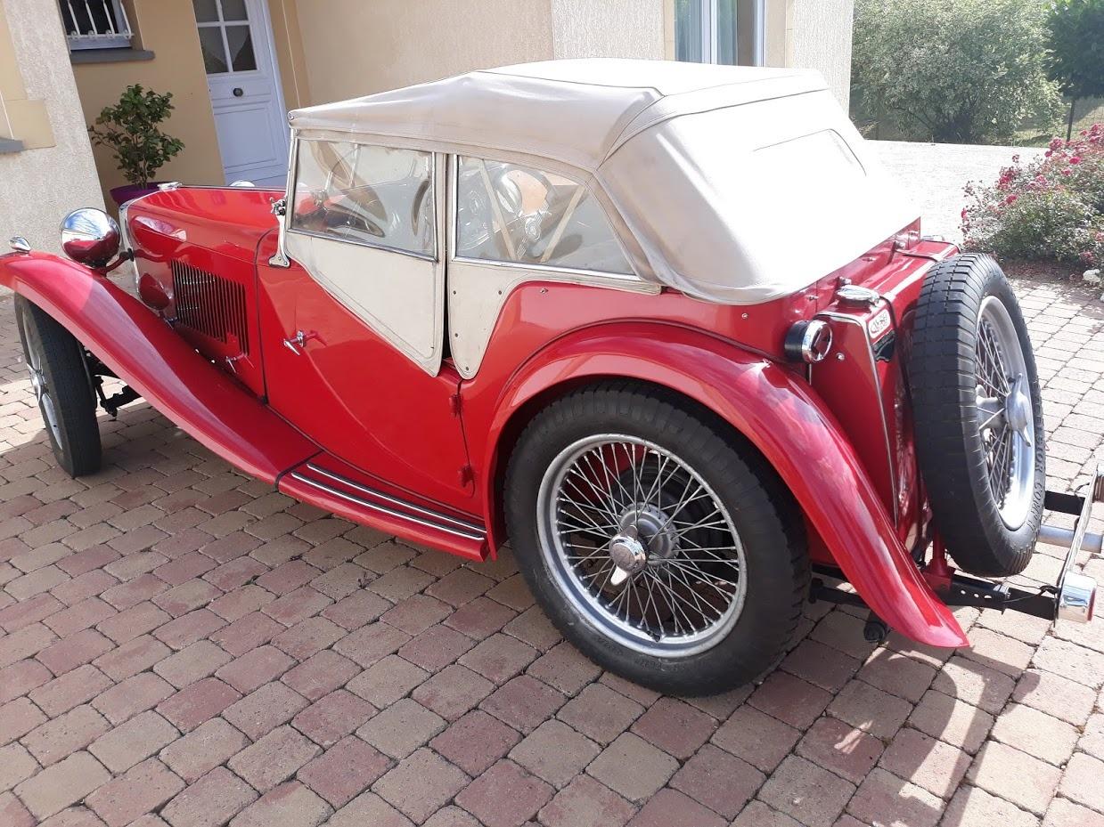 MG TC SUPERCHARGER - 1948 LesAnciennes.com