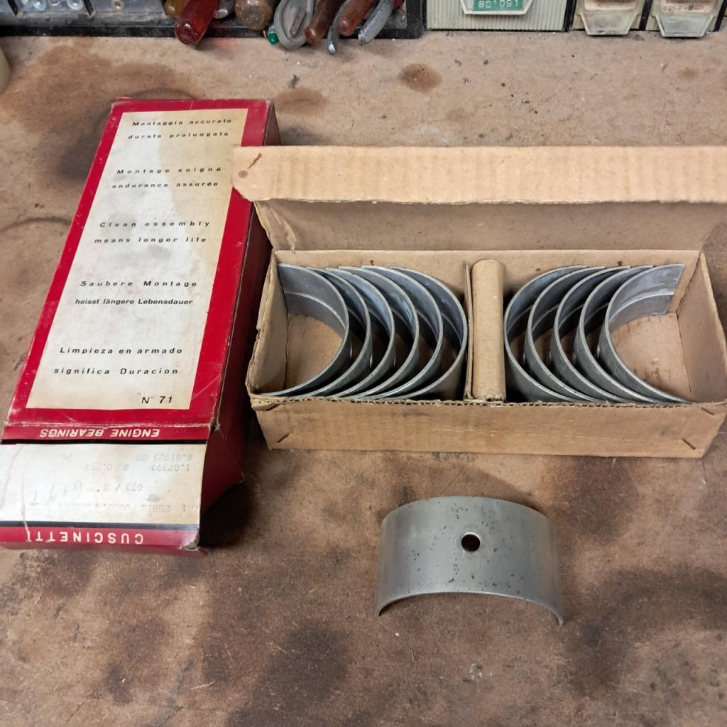 Jeucde coussinets de bielles 61925 CP. FIAT 619 LesAnciennes.com