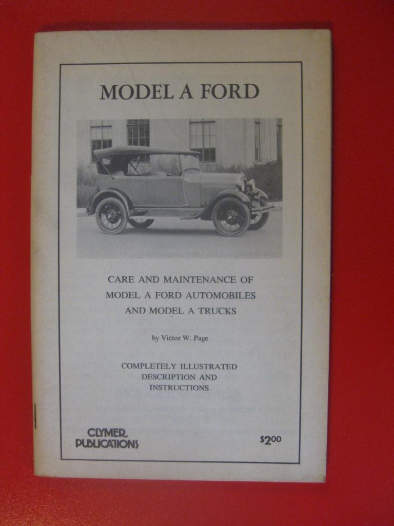 Livret entretien Ford A 1928 LesAnciennes.com